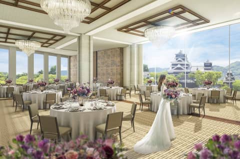 【ブライダル公式】熊本ホテルキャッスル -熊本の結婚式場- ／2025年リニューアルOPEN