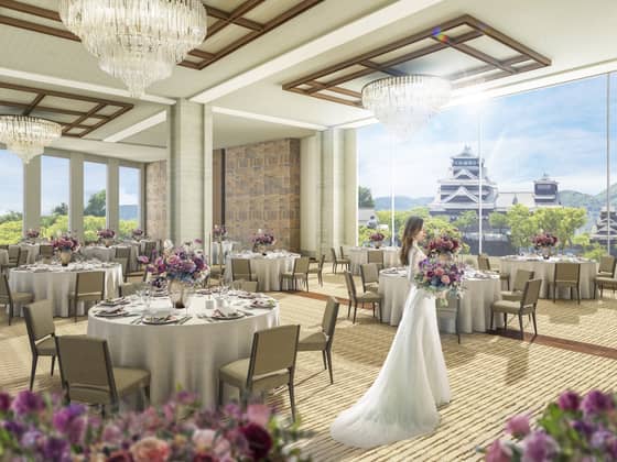 【ブライダル公式】熊本ホテルキャッスル -熊本の結婚式場- ／2025年リニューアルOPEN