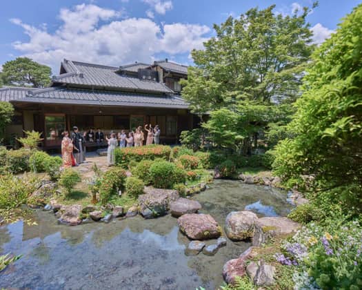 京都東山の結婚式場 【桜鶴苑（おうかくえん）】
