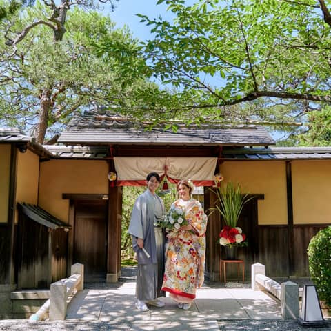 京都東山の結婚式場 【桜鶴苑（おうかくえん）】