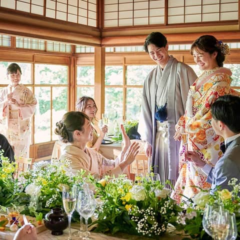 京都東山の結婚式場 【桜鶴苑（おうかくえん）】