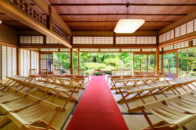 京都東山の結婚式場 【桜鶴苑（おうかくえん）】