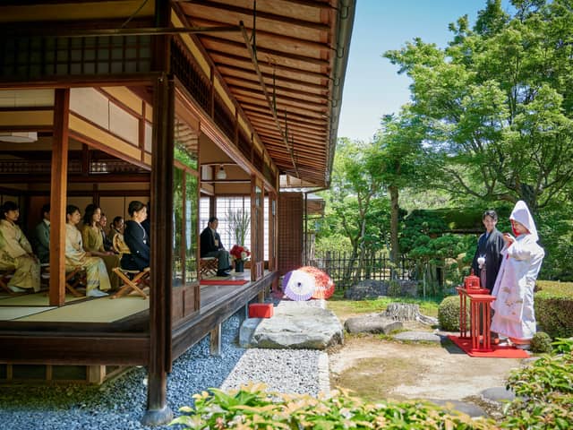 京都東山の結婚式場 【桜鶴苑（おうかくえん）】