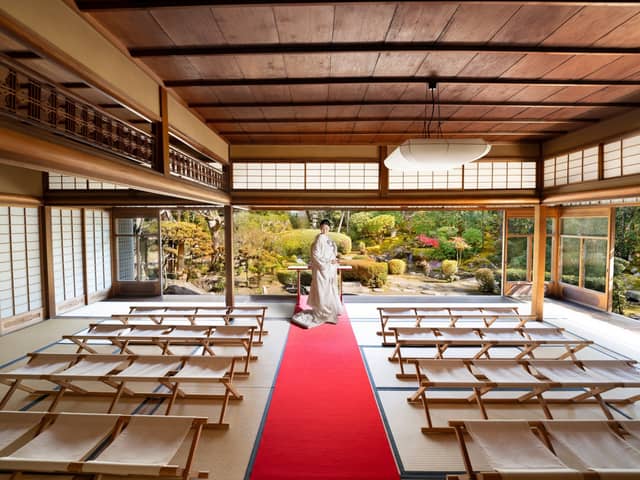 京都東山の結婚式場 【桜鶴苑（おうかくえん）】