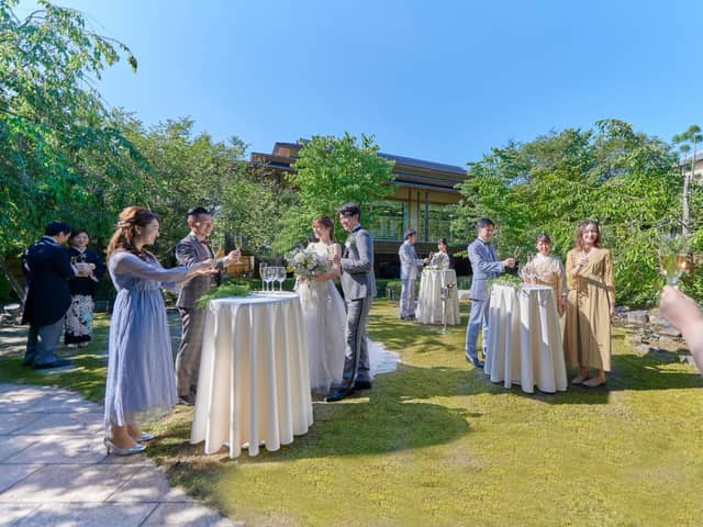 京都東山の結婚式場 【桜鶴苑(おうかくえん)】