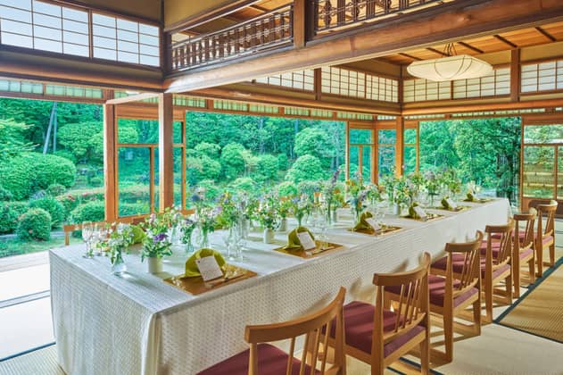 京都東山の結婚式場 【桜鶴苑（おうかくえん）】