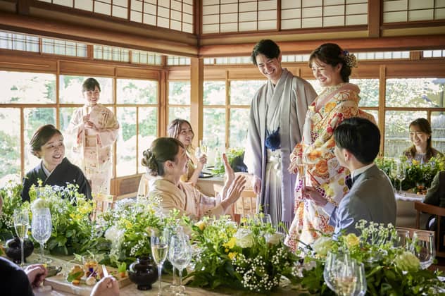 京都東山の結婚式場 【桜鶴苑（おうかくえん）】