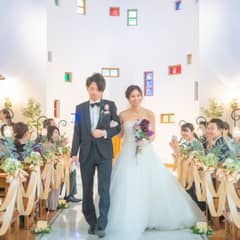 【挙式プラン＋6名会食】生演奏付本格キリスト式＆衣裳込