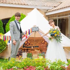 【夏季限定】貸切ガーデンで叶う！グランピング挙式&バーベキュープラン