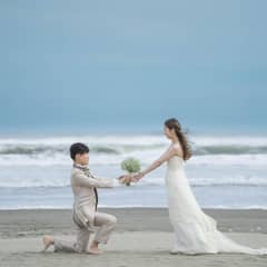 フォトウエディング 九十九里海岸撮影