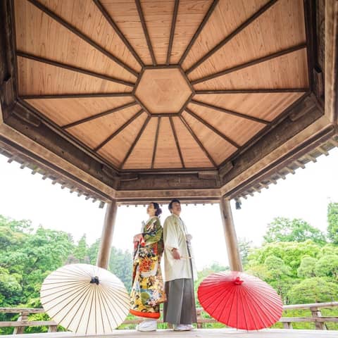 フォトウェディング 成田山公園