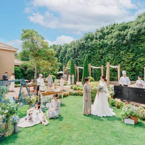 《130万特典＆来館5.5万》緑*空*南仏ガーデン×上質おもてなし体験