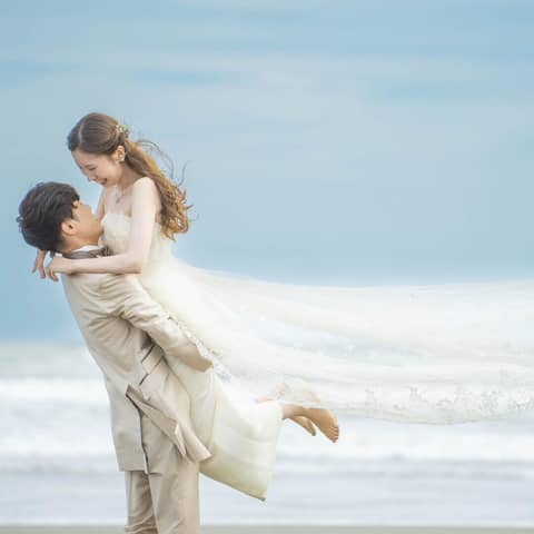 フォトウエディング 九十九里海岸撮影