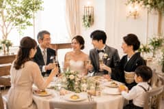 10名様から利用可能！『家族婚プラン』衣装・写真・食事付！