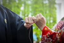 組数限定！和装試着♪
