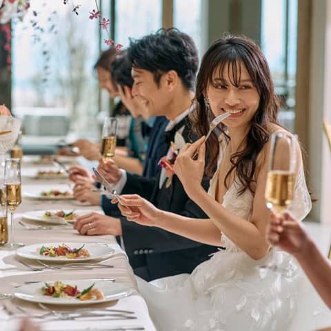 【家族婚】2026年3月まで《10名87万1850円》平日会食プラン