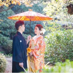 【和装フォト】庭園撮影◆130年の日本庭園で叶う本格和婚フォト