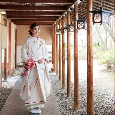 【和装フォト】庭園撮影◆130年の日本庭園で叶う本格和婚フォト