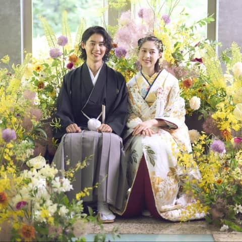 【27年3～5月】桜舞う庭園での春婚プラン＜40名269万→225万＞