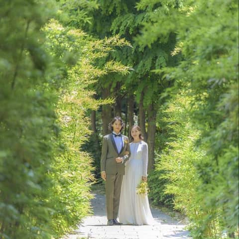 ≪通年≫開放的な貸切テラスで挙式◇国際結婚プラン＜40名160万~＞