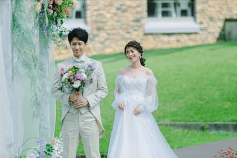 ＜2026年7・8月ご検討のおふたり＞緑鮮やかな夏ウエディング