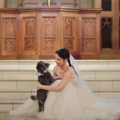 【ペットと一緒に】貸切だからこそ演出も自由自在！ペット婚プラン