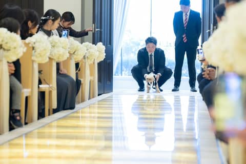 【大好きなペットと一緒に＊ペット婚】大切な家族の一員と一緒に