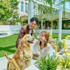 わんちゃん衣装付き♪フォトウエディングプラン