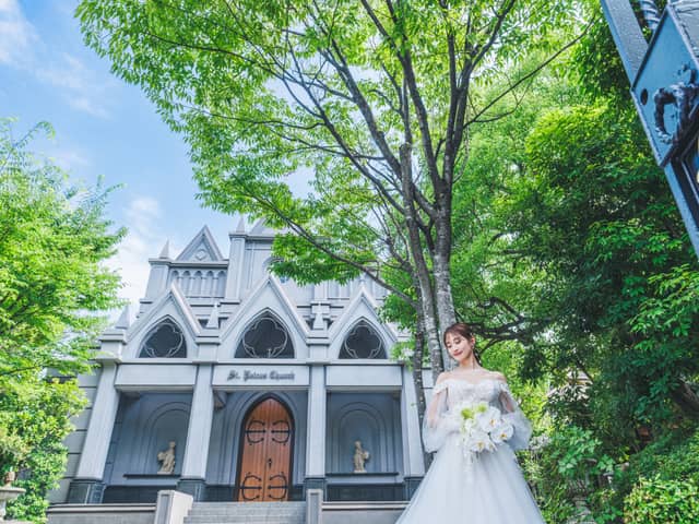 福山市のチャペル結婚式場 【南蔵王・聖ペトロ教会】