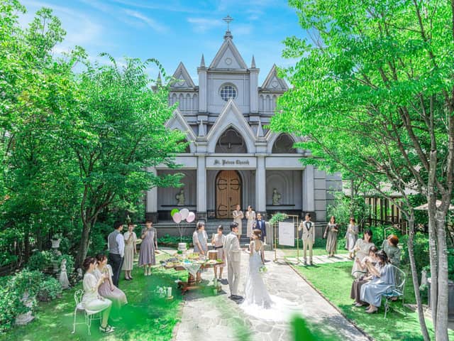 福山市のチャペル結婚式場 【南蔵王・聖ペトロ教会】