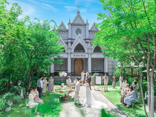 福山市のチャペル結婚式場 【南蔵王・聖ペトロ教会】