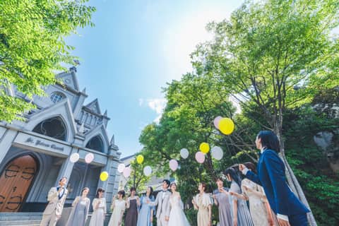  福山市のチャペル結婚式場 【南蔵王・聖ペトロ教会】
