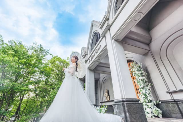  福山市のチャペル結婚式場 【南蔵王・聖ペトロ教会】
