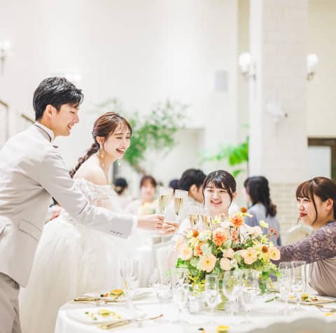  福山市のチャペル結婚式場 【南蔵王・聖ペトロ教会】