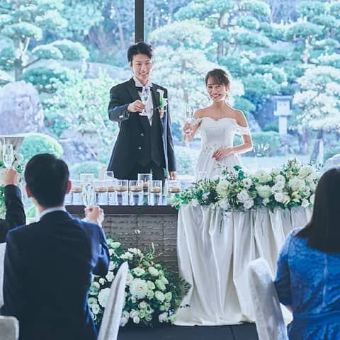 【50名150万◆人数×3万円プラン】準備もスムーズ◆スマート婚プラン