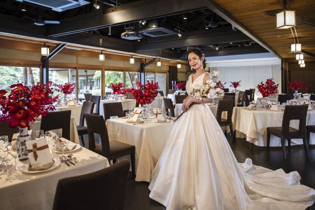 【香川県高松市の結婚式場】ザ・ガーデンダイニング弓絃葉