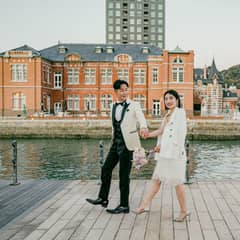 ［フォト婚］家族や愛犬も！門司港レトロが撮影スタジオ