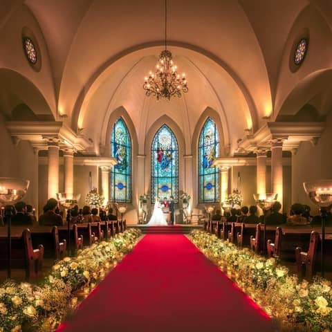 ローズガーデンクライスト教会　北海道札幌の結婚式場