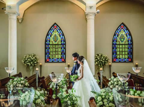 ローズガーデンクライスト教会　北海道札幌の結婚式場