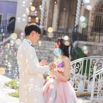 ガーデンを彩る幻想的なバブル演出プレゼント!