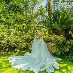 【フォトWedding】水のチャペル×ガーデンで叶える一枚