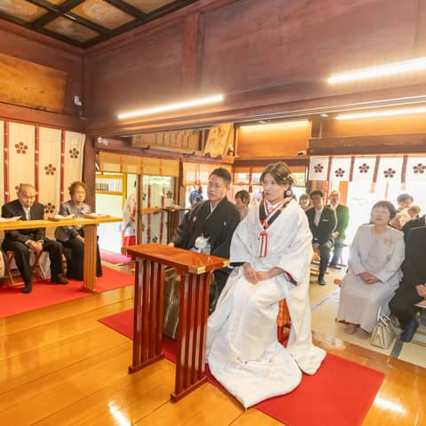 【神社挙式×老舗料亭で叶える和婚】20名プラン