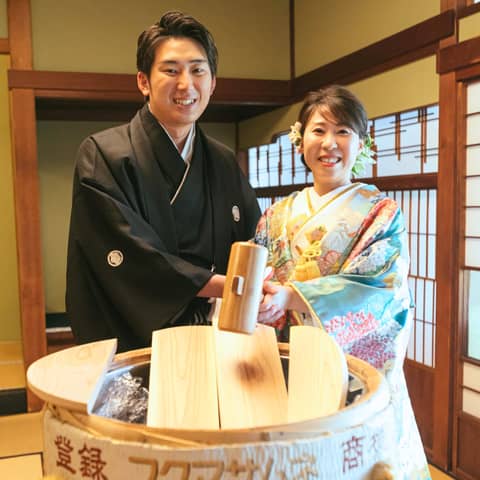 つば甚オリジナル人前式【金澤結び式】 30名プラン