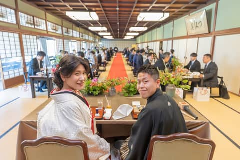 【神社挙式×老舗料亭で叶える和婚】20名プラン