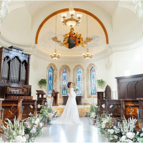 【挙式のみプラン】10名60万独立型大聖堂で憧れの結婚式