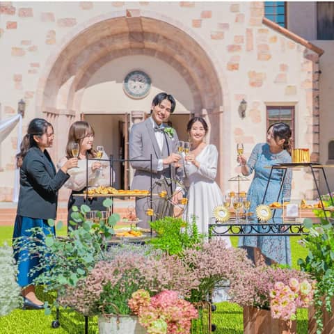 【カジュアルパーティープラン40名63万】集まって楽しむ為の結婚の時間