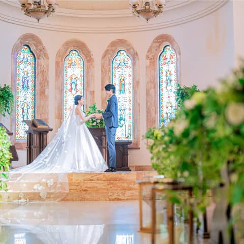 【挙式のみプラン】10名60万独立型大聖堂で憧れの結婚式