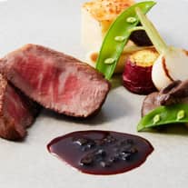 国産牛サーロイン＆真鯛のダブルメイン＋こだわりのデザート＊人気の3万コースの無料試食付き