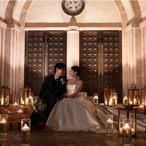 もうひとつの本格挙式【幻想キャンドルナイトウェディング】