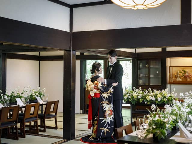 【公式】久右衛門邸|ブライダル|少人数結婚式|伝統の古民家レストランで特別な1日を